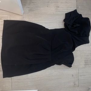 Do+Be One shoulder black cocktail dress! Never once worn!!